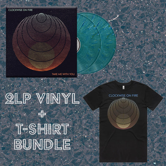 Take Me With You 2LP Vinyl and T-shirt Bundle